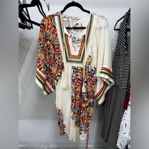 Tory Burch Multicolor Geometric Maxi Dress